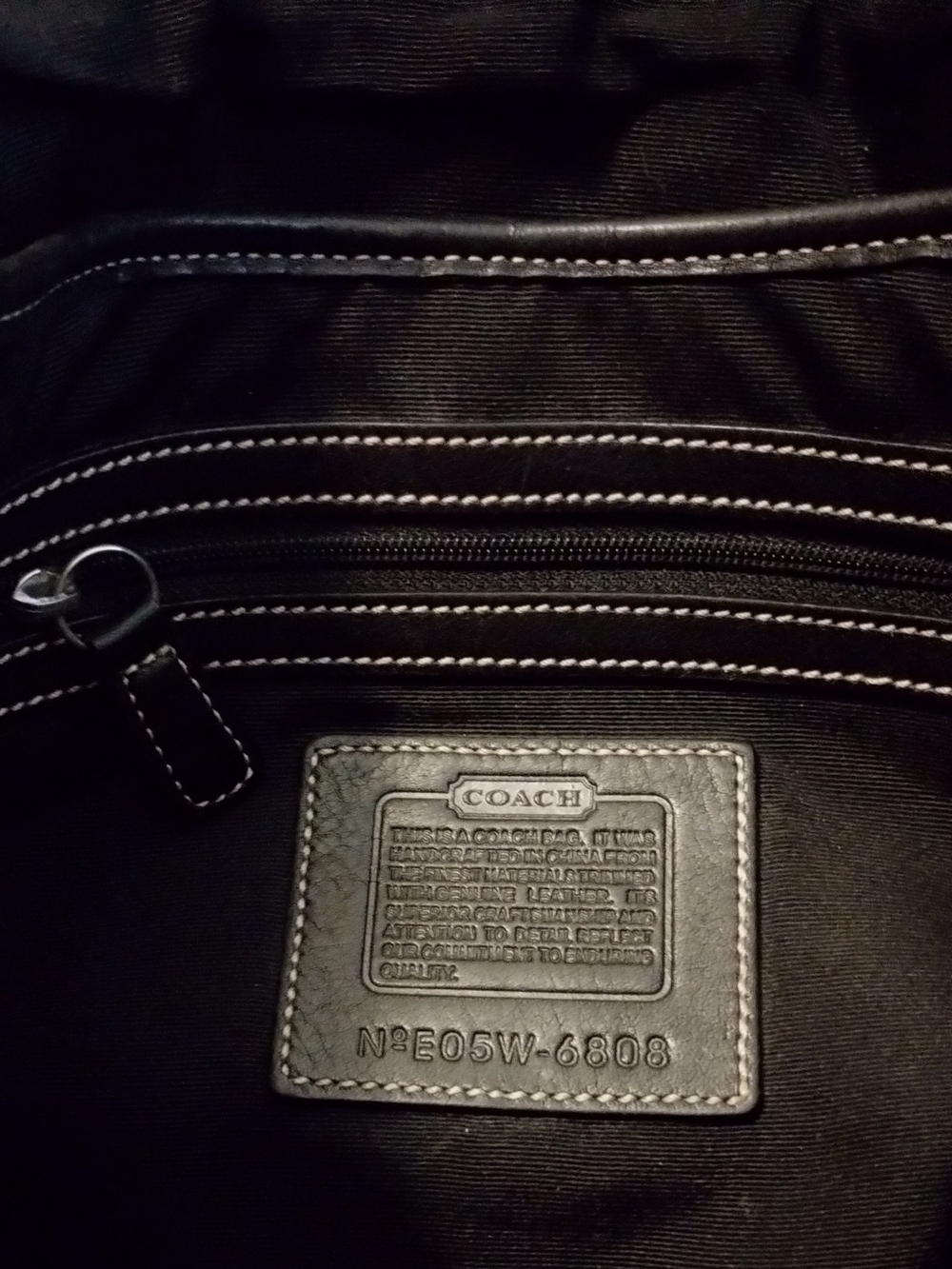 Coach Vintage Soho Buckle Flap Signature Monogram Shoulder Bag #6808 - Picture 15 of 15
